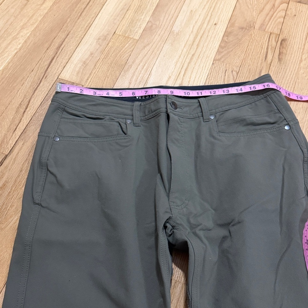 Western Rise Green Evolution Pants Sz 35 - Picture 4 of 6
